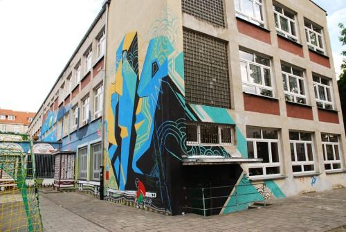 Murale na pl. Muzealnym Murale na pl. Muzealnym