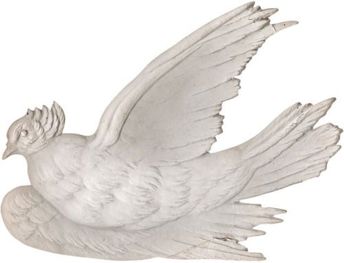 Gołąbek pokoju, podarowany wg Geta Stankiewicza przez Picassa malarzowi Andrzejowi Willowi, autor nieznany. Obecnie znajduje się w kamieniczce Jaś - Domku Miedziorytnika. Źródło: www.7cudow.eu/pl