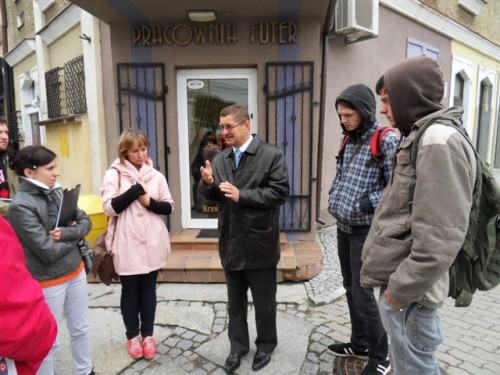 Spotkanie z Janem Zubowskim prezydentem Głogowa