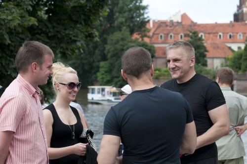 XII regaty VIP prof Dariusz Grzybowicz, dr Jacek Żurek