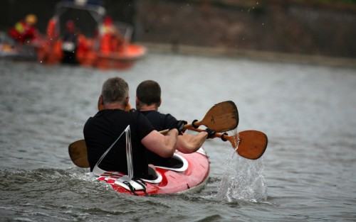 XII regaty VIP prof Dariusz Grzybowicz, dr Jacek Żurek