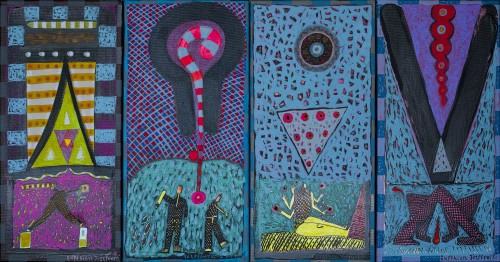 z cyklu prac malarskich Pogodny Zakład Kar i Nagród