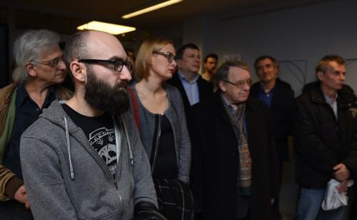 Jakub Jernajczyk - GRANICE 2015, galeria KINO, 3.12.2015 (fot. A. Szuba)