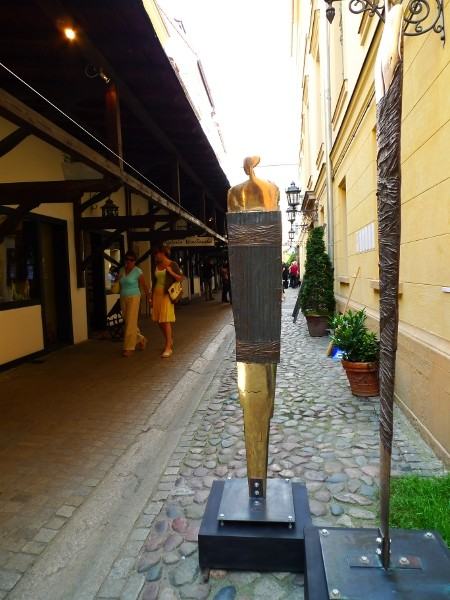 rzeźba dla zaułków