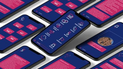 Anna Ludwin, projekt aplikacji Emergency