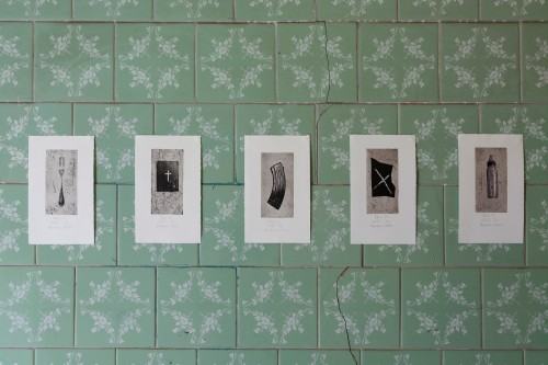 prace_Ioannis Anastasiou, De ja Vu, akwaforta, akwatinta, sitodruk, 2020, fot Alicja Kielan