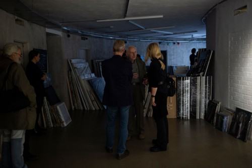 Wernisaż wystawy Wojciecha Pukocza "Więcej niż 1000 słów" (22.11.2019), fot. Małgorzata Kujda, © Muzeum Współczesne Wrocław, 2019.