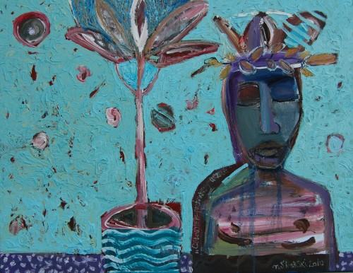 Człowiek pozbawiony uczuć.100x80cm.olej pł.2010.jpg