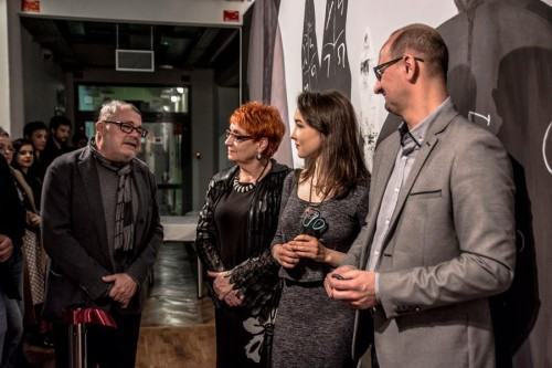 Odsłonięcie muralu Anny Kiszki w Centrum Technologii Audiowizualnych