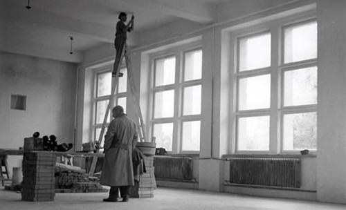 Plac Polski - kwiecień 1955 Plac Polski - kwiecień 1955