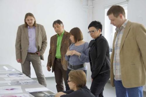 Obrady Jury konkursu Szklany Przedmiot Pożądania Obrady Jury konkursu Szklany Przedmiot Pożądania
