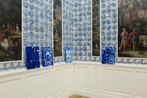 prace_Anna Kołodziejczyk, cykl Piękne czasy, akryl na płótnie, 2020, fot Alicja Kielan