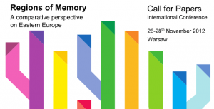 plakat MEDIACJA SZTUKI - Agnieszka Kłos - Międzynarodowa Konferencja pt." Regions of memory"