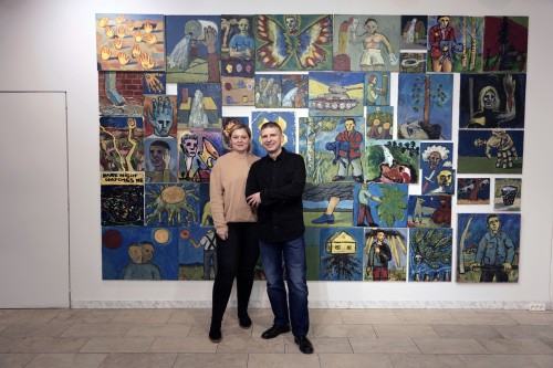 Otwarcie wystawy Anny Bujak i Huberta Bujaka, pt. Patrz prosto w oczy