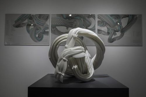 ROUGH CODE dokumentacja wystawy Adama Abla