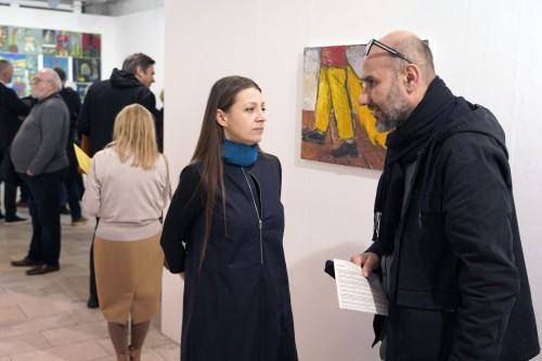 Otwarcie wystawy Anny Bujak i Huberta Bujaka, pt. Patrz prosto w oczy