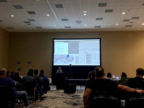 Wykład Adama Abla - Duke Energy Convention Center NCECA 2023, zdj. Janina Myronowa