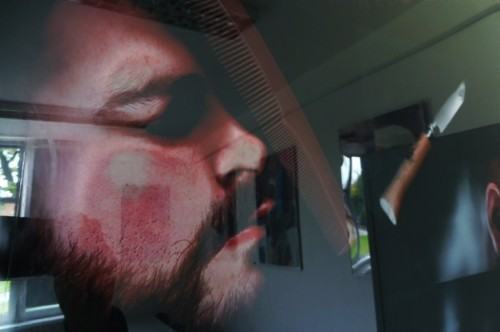 005a-jpg.jpg Fragment wystawy fotograficznej  studentów i absolwentów Wydziałów Malarstwa oraz Rzeźby i Mediacji Sztuki w Galerii Lingua