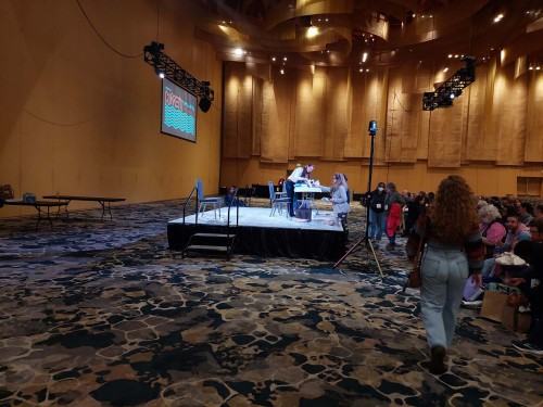 Prezentacja Christiny Orthwein - Duke Energy Convention Center NCECA 2023, zdj. Adam Abe