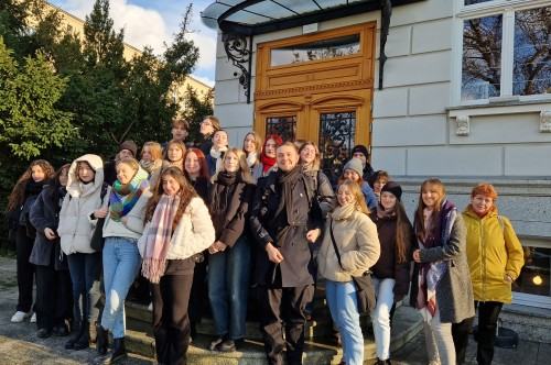 studenci instytutu historii sztuki Uniwersytetu Zielonogórskiego