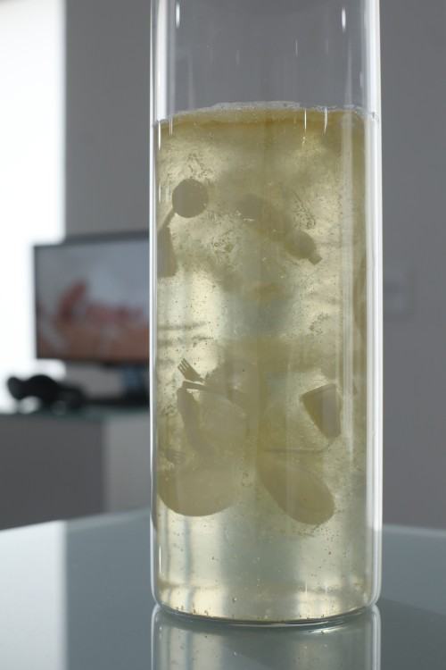 Sylwia Słotwińska "Higiena"(detal) / wystawa Granice Ekspozycji / fot. Adam Abel