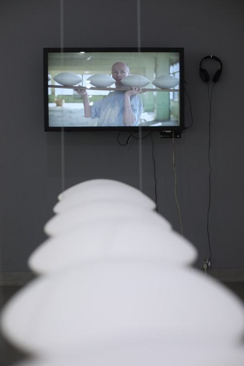 Bogdan Kosak "Zmęczenie" / wystawa Granice Ekspozycji / fot. Adam Abel