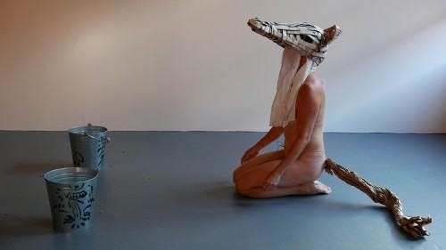 Festiwal i wystawa Obecnie spada się poziomo w Midway Artist Studios w Bostonie