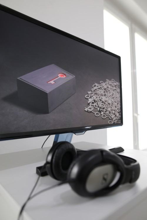 Sandra Majecka "W poszukiwaniu" (wideo) / wystawa Granice Ekspozycji / fot. Adam Abel