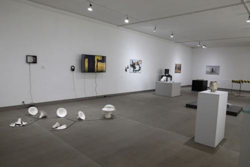 Ogólny widok ekspozycji / wystawa Granice Ekspozycji / fot. Adam Abel