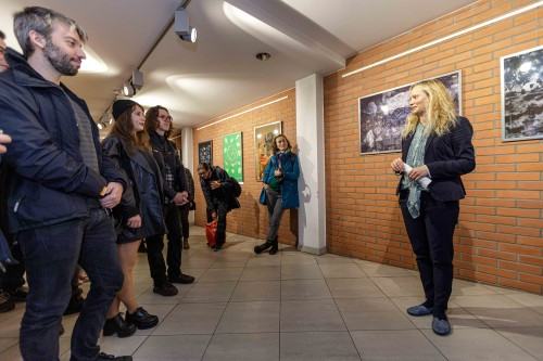 fotorelacja z wystawy Transkrypcje w galerii Łącznik