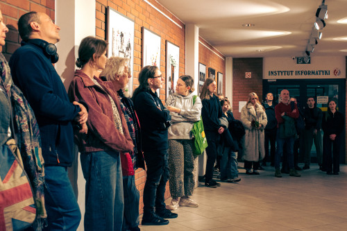 Otwarcie wystawy studentów koła naukowego Zakres widzenia