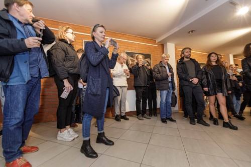 fotorelacja z wystawy Transkrypcje w galerii Łącznik