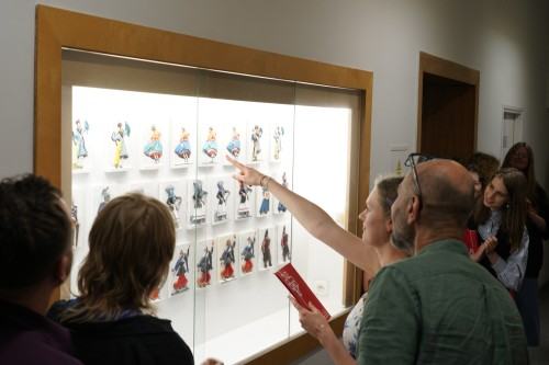 Otwarcie wystawy, pt. Inspiracja polskimi strojami ludowymi w twórczości Zofii Stryjeńskiej