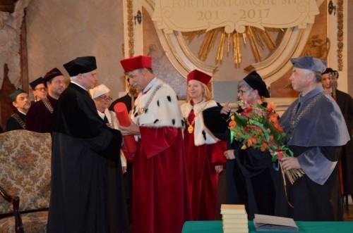 Czesław Zuber - Doktor Honoris Causa ASP we Wrocławiu