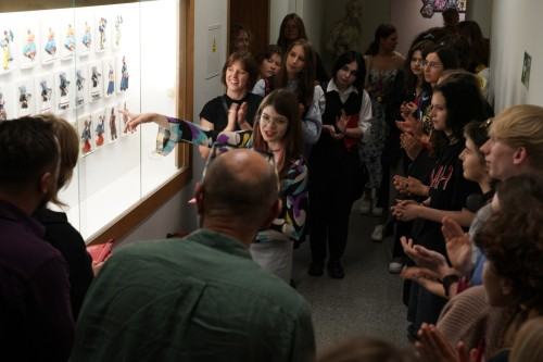 Otwarcie wystawy, pt. Inspiracja polskimi strojami ludowymi w twórczości Zofii Stryjeńskiej