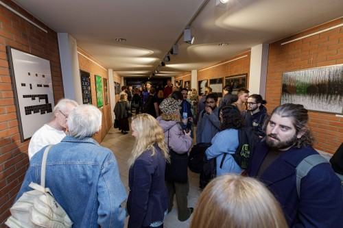 fotorelacja z wystawy Transkrypcje w galerii Łącznik