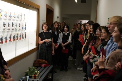 Otwarcie wystawy, pt. Inspiracja polskimi strojami ludowymi w twórczości Zofii Stryjeńskiej