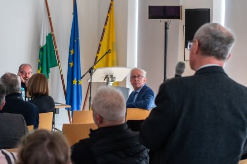 Prorektor UWr S. Kiedron, dr Lorenc