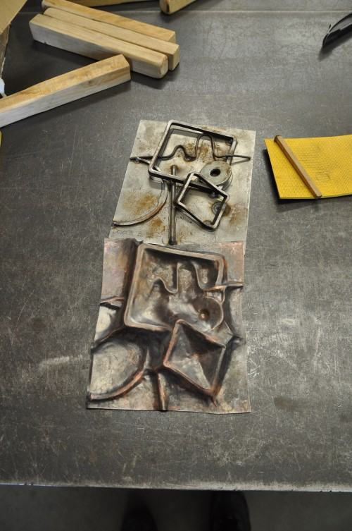 Warsztaty repuserskie dla uczniów z wrocławskiego Liceum Sztuk Plastycznych