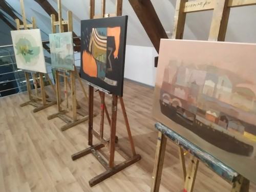 Międzypokoleniowy Polsko-Niemiecki Plener Malarski. Danków 2023