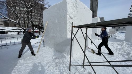 Konkurs Rzeźb w Śniegu w Sapporo