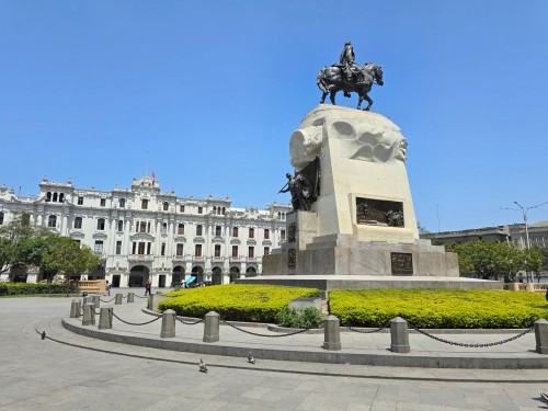Plac San Martín, Lima, 2025, fot. M. Kaczmarska