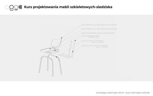 Przemysław Wdowiak, projekt krzesła – schemat składania Przemysław Wdowiak, projekt krzesła – schemat składania