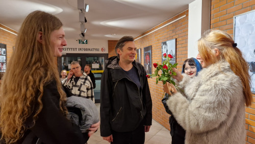 Otwarcie wystawy studentów koła naukowego Zakres widzenia