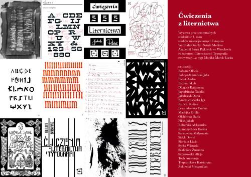 Ćwiczenia z liternictwa