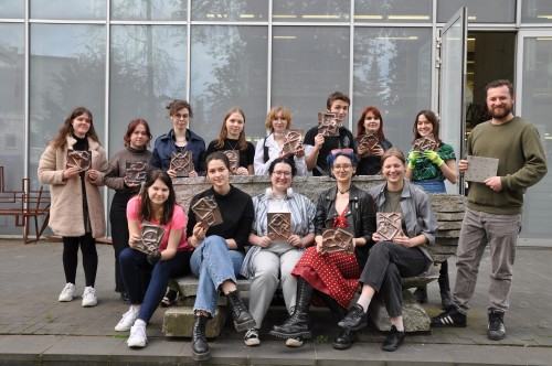 Warsztaty repuserskie dla uczniów z wrocławskiego Liceum Sztuk Plastycznych