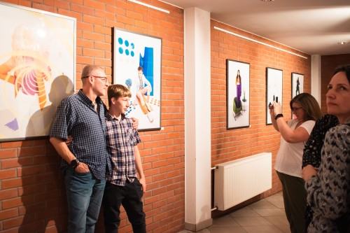 Otwarcie wystawy fotografii inscenizowanej pt. "Dwie drogi" Ewy Martyniszyn i Aliny Kindiak