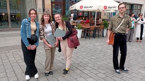 fotorelacja z wręczenia nagród Plakat święto Wrocławia 2023