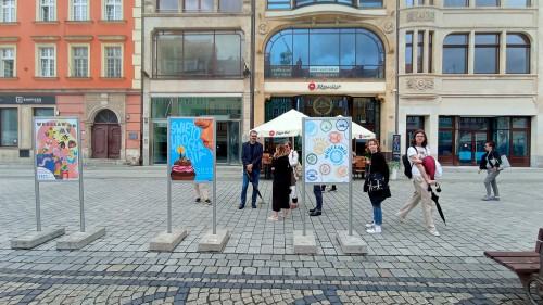 fotorelacja z wręczenia nagród Plakat święto Wrocławia 2023