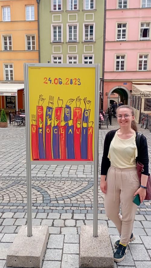 fotorelacja z wręczenia nagród Plakat święto Wrocławia 2023